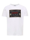 Dondup Embroidered Logo Patch T-shirt In White In White