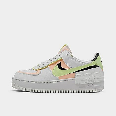 Nike Women's Air Force 1 Shadow Casual Shoes In White