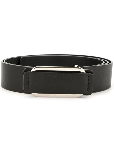 Pre-owned Louis Vuitton  Buckle Belt In Black