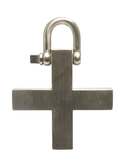 Parts Of Four Plus Symbol Charm In Metallic