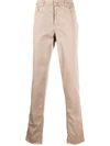 BRUNELLO CUCINELLI TWILL TROUSERS