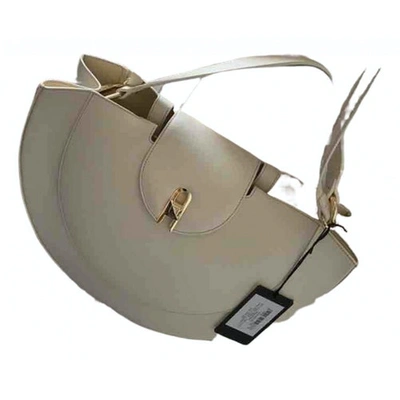 Pre-owned Salar Beige Leather Handbag