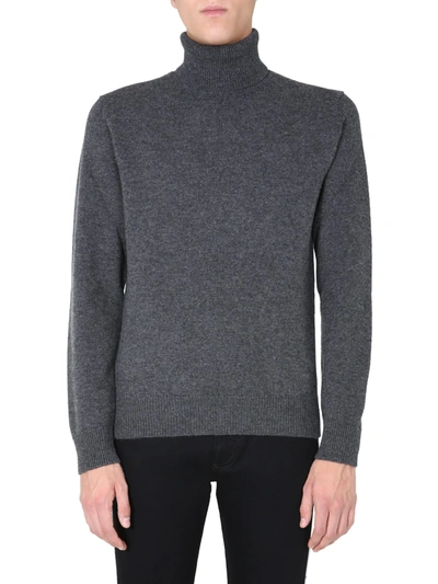 Dolce & Gabbana Turtleneck Sweater In Grey