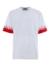 VISION OF SUPER TSHIRT RED FLAMES,11556830