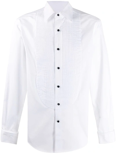 Brunello Cucinelli Plain Dress Shirt In White