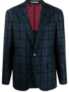 BRUNELLO CUCINELLI TARTAN BLAZER JACKET