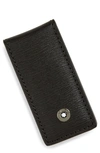 MONTBLANC WESTSIDE LEATHER MONEY CLIP,116395