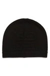 GIVENCHY 4G JACQUARD WOOL BEANIE,BGZ00R G01J