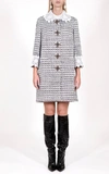 ANDREW GN EMBROIDERED BOUCLE KNIT COAT