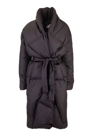 Khrisjoy Dressing Gown Coat In Black