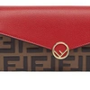 FENDI CONTINENTAL WITH CHAIN,FENY7AT6RED