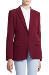 Theory Classic Staple Blazer In Currant