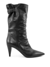STRATEGIA BLACK LEATHER BOOTS,11557329
