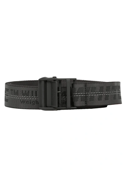 Off-white Classic Industrial Belt In Black