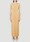 JACQUEMUS JACQUEMUS OPEN BACK COLLARED MAXI DRESS