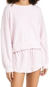 Honeydew Intimates Fool For Fall Jersey Lounge Sweatshirt In Harmony