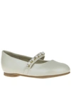 Nina Nataly-t Toddler Girls Ballet Shoe In Off-white
