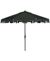 Safavieh Karian Outdoor 9' Umbrella In Dark Green
