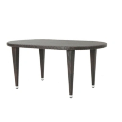 Noble House Dominica Outdoor Dining Table In Multibrown