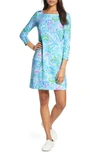 Lilly Pulitzerr Sophie Upf 50+ Shift Dress In Multi What A Lovely Place