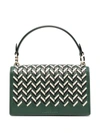 MISSONI CHEVRON-WEAVE CLUTCH