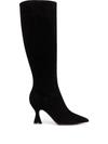 L'autre Chose Knee-length Pointed Boots In Black