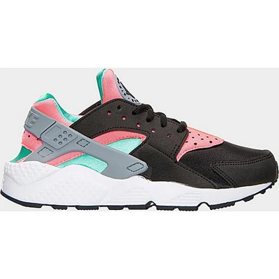 Nike Women's Air Huarache Casual Shoes In Black