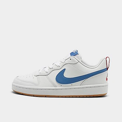 Nike Big Kids' Court Borough Low 2 Casual Shoes In White