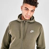 NIKE NIKE SPORTSWEAR CLUB FLEECE FULL-ZIP HOODIE,5623717