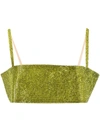 Nué Charlotte Green Top In Green