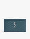 Saint Laurent Monogram Matelasse Leather Pouch