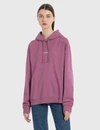 Acne Studios Oversized Printed Cotton-jersey Hoodie In Pink