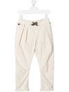 BRUNELLO CUCINELLI DRAWSTRING WAIST TROUSERS