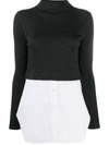 Theory 'mirzi' Rib Knit Merino Wool Sweater In Grey