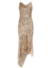 ALICE AND OLIVIA HARMONY LEOPARD PRINT SLIP DRESS