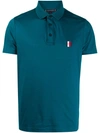 TOMMY HILFIGER LOGO EMBROIDERED POLO SHIRT