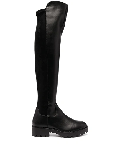 Buffalo Knee-length Boots In Black