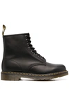 DR. MARTENS' LACE-UP COMBAT BOOTS