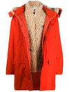 NAPA BY MARTINE ROSE HOODED PADDED COAT