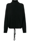 ANDREA YA'AQOV HIGH NECK CASHMERE-BLEND JUMPER