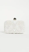 SANTI BOX CLUTCH WITH EMBROIDERED BEADING
