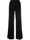 ANDREA YA'AQOV WIDE-LEG CASHMERE-BLEND TROUSERS