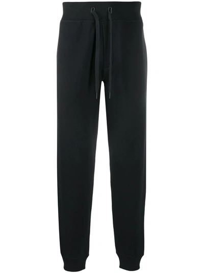 Rag & Bone High-waisted Track Trousers In Black