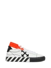 Off-white Arrows Vulcanised Low-top Sneakers In White Black