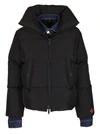 DSQUARED2 BLACK AND BLUE DOWN JACKET,11559944