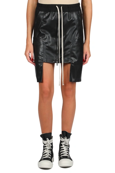 Drkshdw Mini Skirt Skirt In Black Polyester In Nero