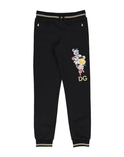 Dolce & Gabbana Babies' Pants In Black