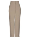The Row Bufus Pleated Cotton-poplin Straight-leg Pants In Beige