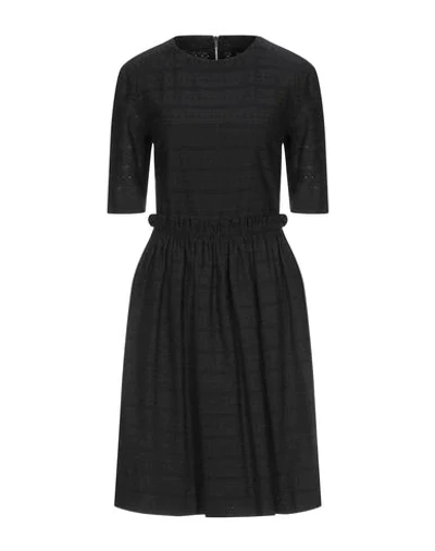 Vivienne Westwood Anglomania Midi Dresses In Black