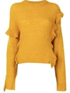 3.1 Phillip Lim Mustard Wool Blend Jumper In Yellow